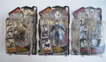 Three Silent Screamers action figure models from Aztech Toyz to include Knock Renfield from