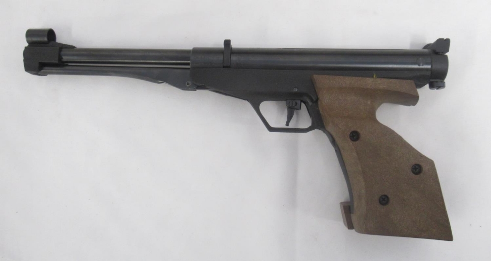 Gamo Cal. 4.5 (.177) under lever air pistol, with original box - Image 2 of 9