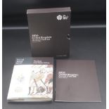 The Royal Mint - 2016 United Kingdom Annual Coin Set, 16 coin set, in original sleeve