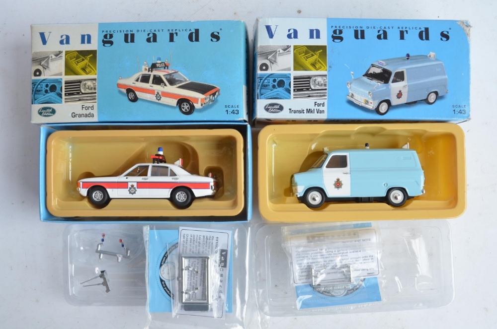 Collection of diecast model Police cars and vehicles from Corgi, Corgi Vanguards, Atlas Editions, - Image 6 of 8