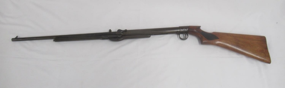 BSA Standard No.2 .22 under lever Air Rifle, serial S50103,
