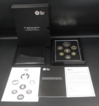 The Royal Mint - The 2013 United Kingdom Proof Coin Set Commemorative Edition seven coin set,
