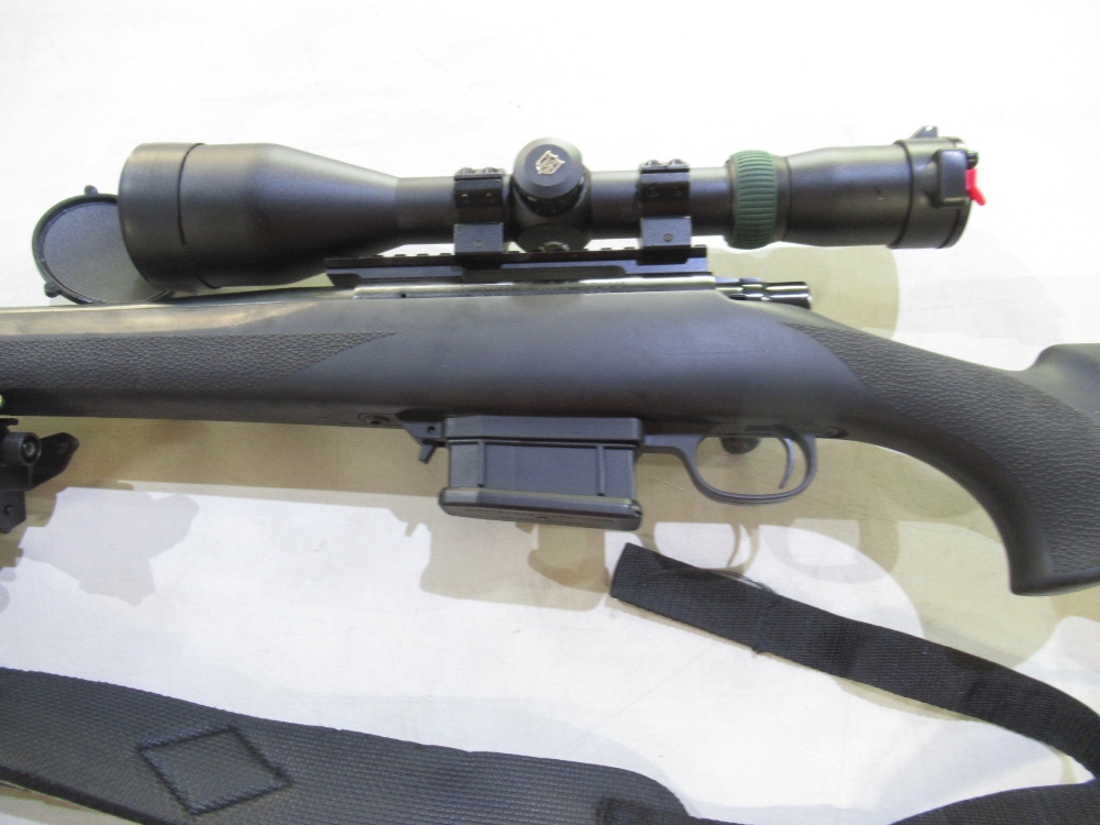 Howa model 1500 .243 calibre bolt action rifle. With Nikko Sterling scope and Allen shoulder - Image 4 of 5