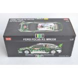 Boxed Sun Star 1/18 scale limited edition diecast Ford Focus RS WRC08 model car, item no SUN3948 #