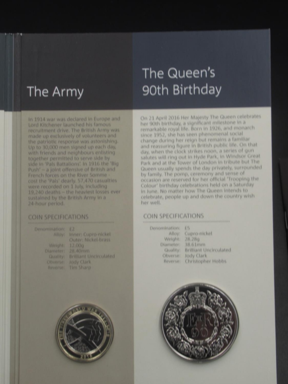 The Royal Mint - 2016 United Kingdom Annual Coin Set, 16 coin set, in original sleeve - Image 5 of 5