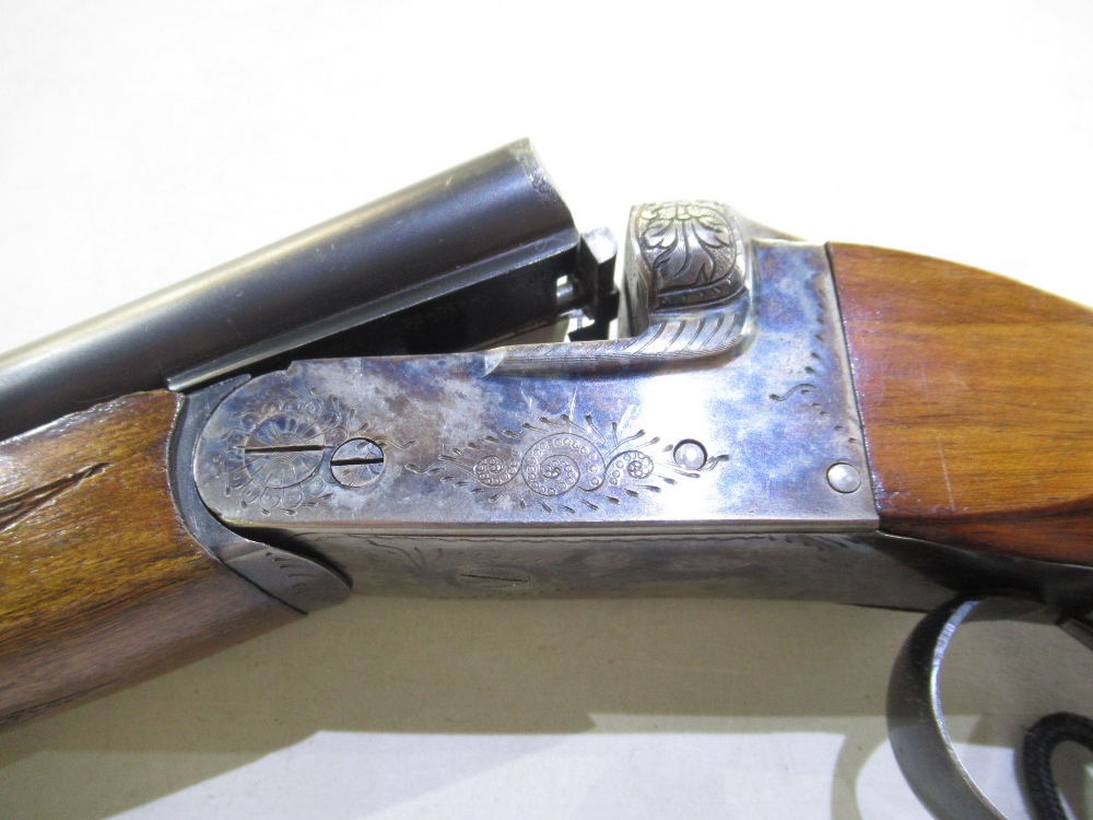 Laranga .410 side-by-side shotgun, double trigger, ejector , barrel length 28", overall length - Bild 3 aus 3