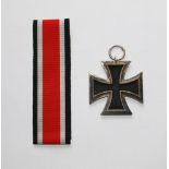 Iron Cross 2nd Class. With original ribbon ring and long ribbon