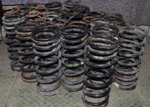 Collection of used car springs. Qty