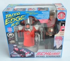 Taiyo Edge full function radio controlled Michael Schumacher Freestyle Race Kart with Schumacher