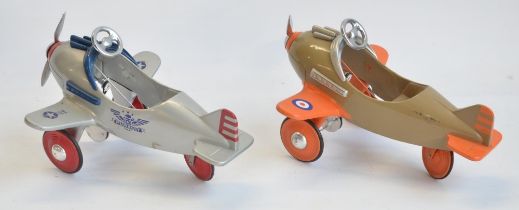 Two 1/3 scale diecast metal limited edition pedal planes from Xonex (all of 10,000) to include