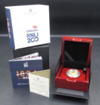 The Royal Mint - 200 Years of the RNLI 2024 UK 1/4oz Gold Proof Coin, No.182/500, with COA in