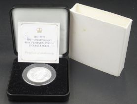 Jubilee Mint - The 2019 400th Anniversary Fine Platinum Proof Double Laurel, with COA in original