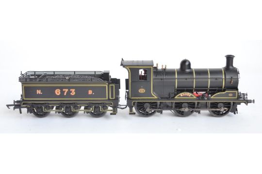 Hornby OO gauge R3600TTS NBR J36 Class 0-6-0 673 'Maude' electric steam train model with factory - Image 3 of 6