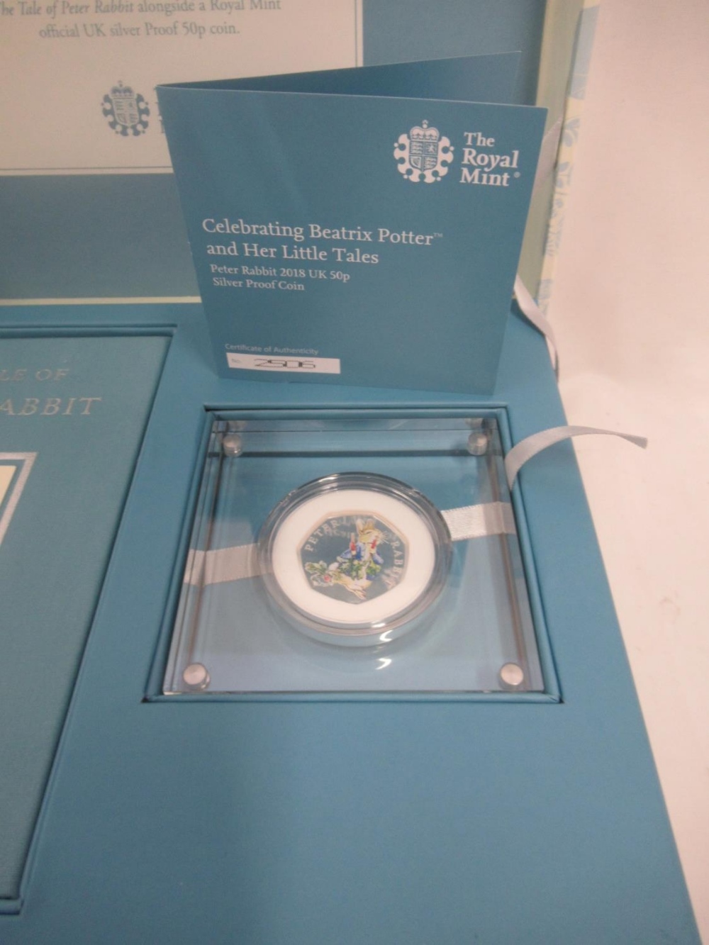 The Royal Mint - The Tale of Peter Rabbit Beatrix Potter Limited Edition Silver Proof coin and - Image 3 of 4