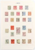 Property of a deceased estate - stamps, philately, philatelic - Gibraltar: 1886-1951 collection on