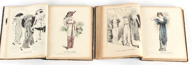 Fashion - 'L'Art et La Mode' - 7th January-30th December 1911, in two bound volumes (a lot).