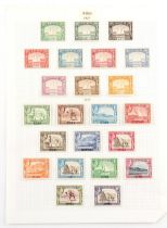 Property of a deceased estate - stamps, philately, philatelic - British Empire: Range on leaves with