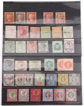 Property of a deceased estate - stamps, philately, philatelic - Great Britain: 1854-1900 a mixed