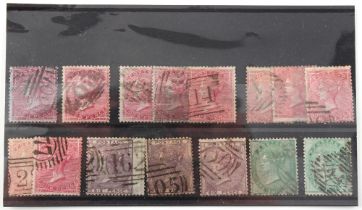 Property of a deceased estate - stamps, philately, philatelic - Great Britain: 1855-57 no check