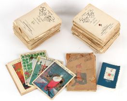 Fashion - 'Gazette du Bon Ton', 1920's, approximately 25 volumes; together with 'Les Chapeaux du