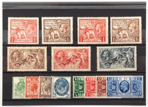 Property of a deceased estate - stamps, philately, philatelic - Great Britain: 1924-35 with 1924-25