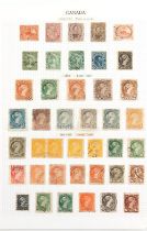 Property of a deceased estate - stamps, philately, philatelic - Canada: 1859-1948 a collection on