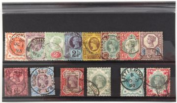 Property of a deceased estate - stamps, philately, philatelic - Great Britain: 1887-92 Jubilee ½d to