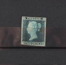 Property of a deceased estate - stamps, philately, philatelic - Great Britain: 1841 2d QF mint