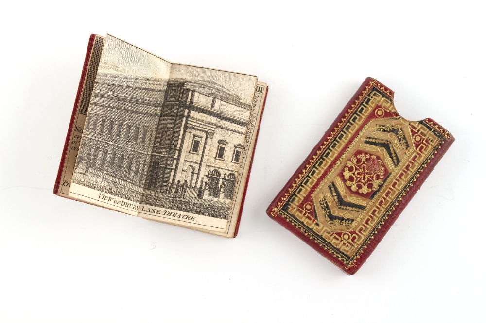 Property of a lady - a miniature book - 'The Almanack Explained', for the year 1813, printed for the - Image 2 of 3