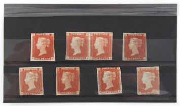 Property of a deceased estate - stamps, philately, philatelic - Great Britain: 1841 1d red-brown (
