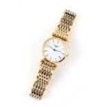 Property of a gentleman - a lady's Longines La Grande Classique gold plated & stainless steel