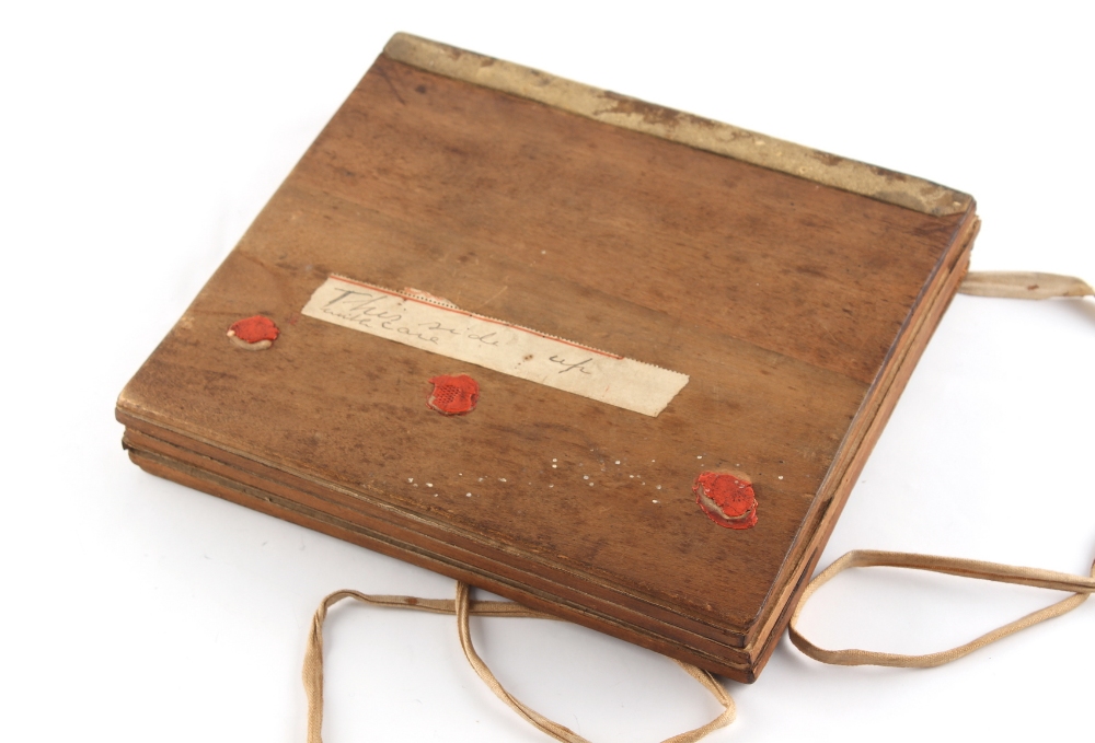 Property of a deceased estate - a collection of one hundred early 19th century red wax seals, - Image 4 of 4