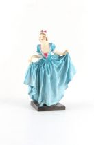 Property of a lady - a Royal Doulton figure - DELIGHT, HN 1773, with blue dress, 6.7ins. (17cms.)