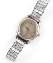 Property of a lady - a gentleman's Tudor Oyster stainless steel cased wristwatch, replacement non-