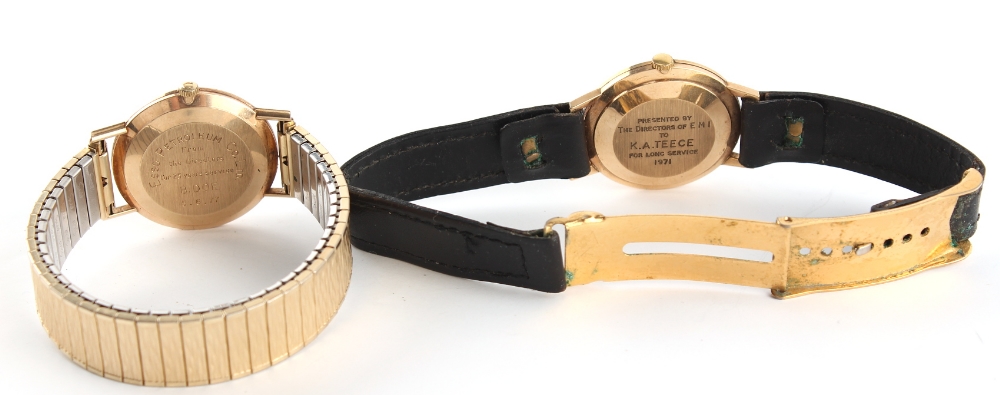 Property of a deceased estate - a 1970's gentleman's Astral 9ct yellow gold cased wristwatch, 33mm - Image 2 of 2