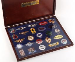 Property of a deceased estate - BADGES OF THE WORLD'S GREAT MOTOR CARS - a collection of twenty-five