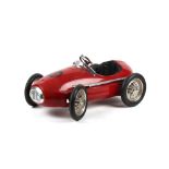 Property of a deceased estate - a Ferrari or Alfa Romeo pedal car, probably Giordani, Italy,