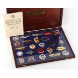 Property of a deceased estate - BADGES OF THE WORLD'S GREAT MOTOR CARS - a collection of twenty-five