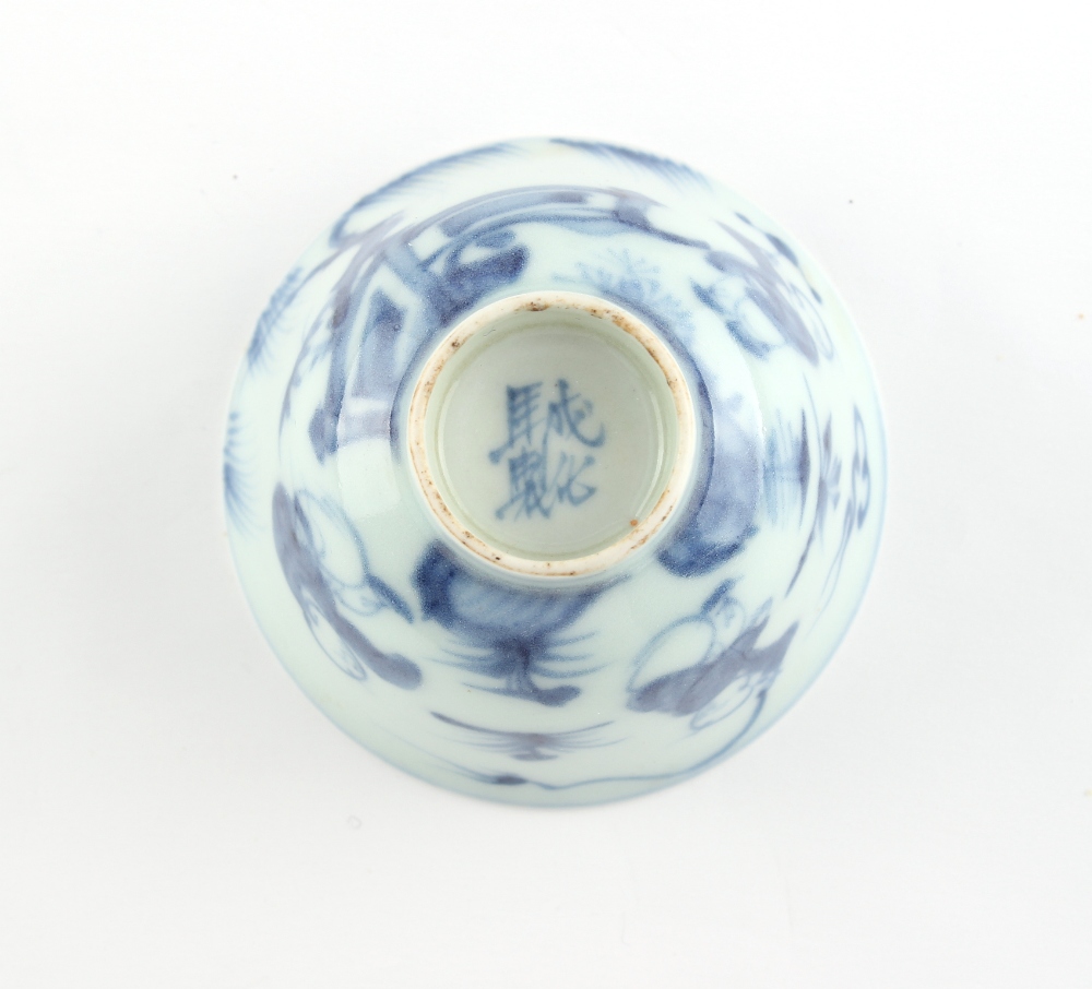 Property of a lady - a group of eleven Chinese Ming Dynasty provincial blue & white covers only; - Image 2 of 2