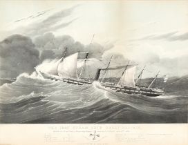 Property of a gentleman - C. Parsons after J. Walter - 'THE IRON STEAM SHIP GREAT BRITAIN' - stone