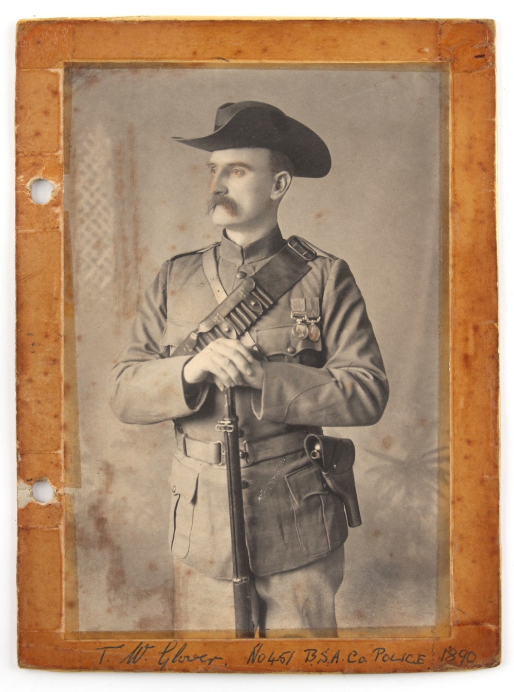 The collection of Thomas William Glover (1858-1950) - a rare South Africa campaign group of three - Image 5 of 6