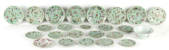 Property of a deceased estate - a quantity of Chinese ceramics, 18th and 19th century, mostly 19th