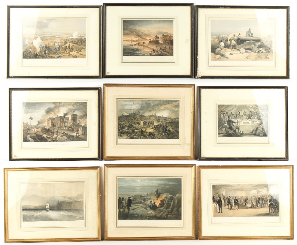 Property of a gentleman - Crimean War - SIMPSON, William - 'The Seat of War in the East' - nine