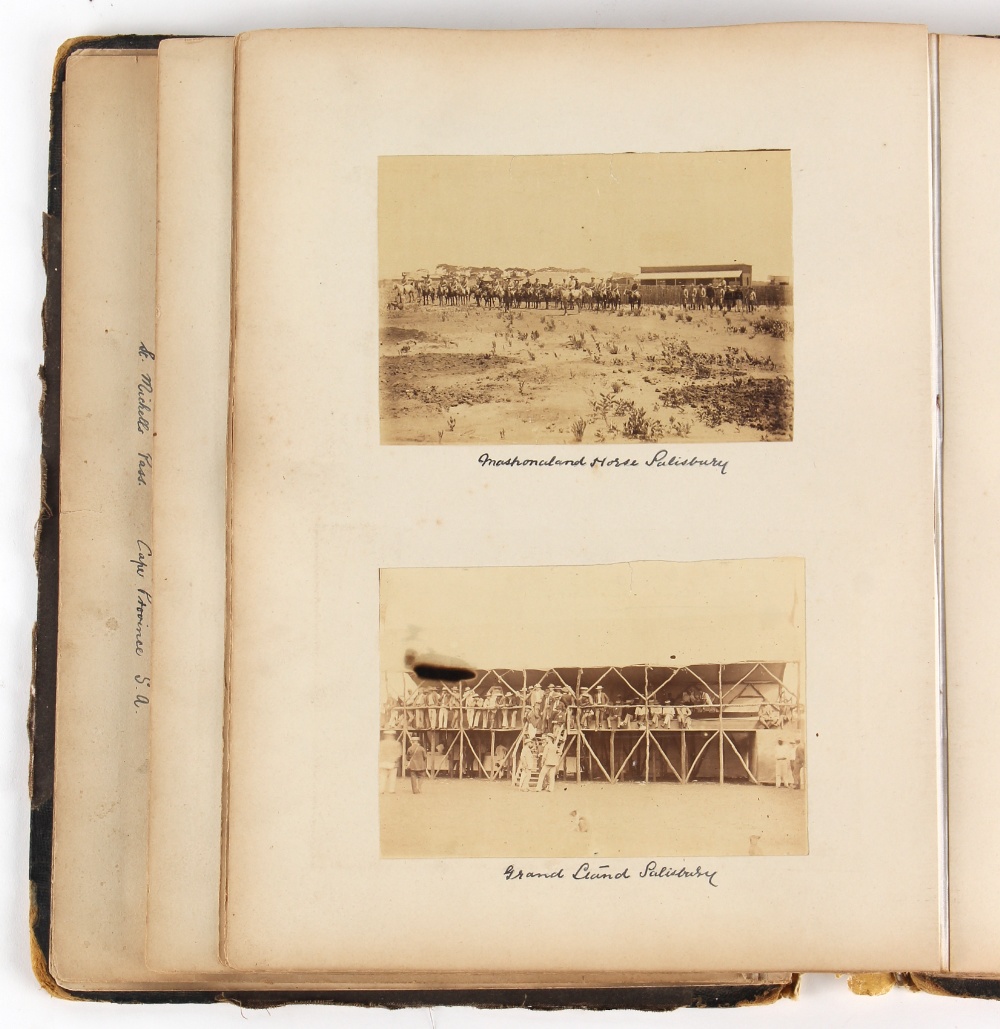 The collection of Thomas William Glover (1858-1950) - two large photograph albums containing a total - Image 17 of 23