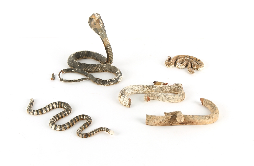 Property of a deceased estate - artefacts from the Pitt-Rivers 'Second' Collection - four Indian