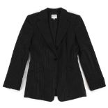 Property of a lady - fashion - ARMANI - a lady's black pinstripe jacket, very little wear, EUR