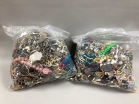 A Mixed Lot of Assorted Costume Jewellery :- Two Bags [2082521] [2082538]