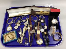 A Collection of Assorted Ladies Wristwatches, to include Sekonda Quartz, Accurist, Oris Star 17