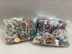 A Mixed Lot of Assorted Costume Jewellery :- Two Bags [2082542] [2082557]