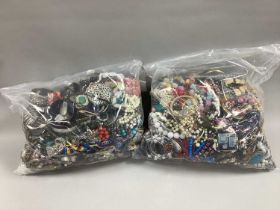A Mixed Lot of Assorted Costume Jewellery :- Two Bags [2082540] [2082532]